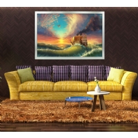 Soyut Resim 1 Kanvas Tablo