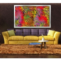 Soyut Resim Kanvas Tablo